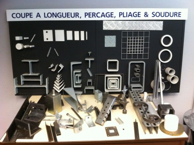 Vente de métaux et fabrications sur mesure,